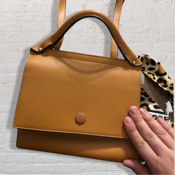 Mini brown/orange crossbody - Picture 3 of 8